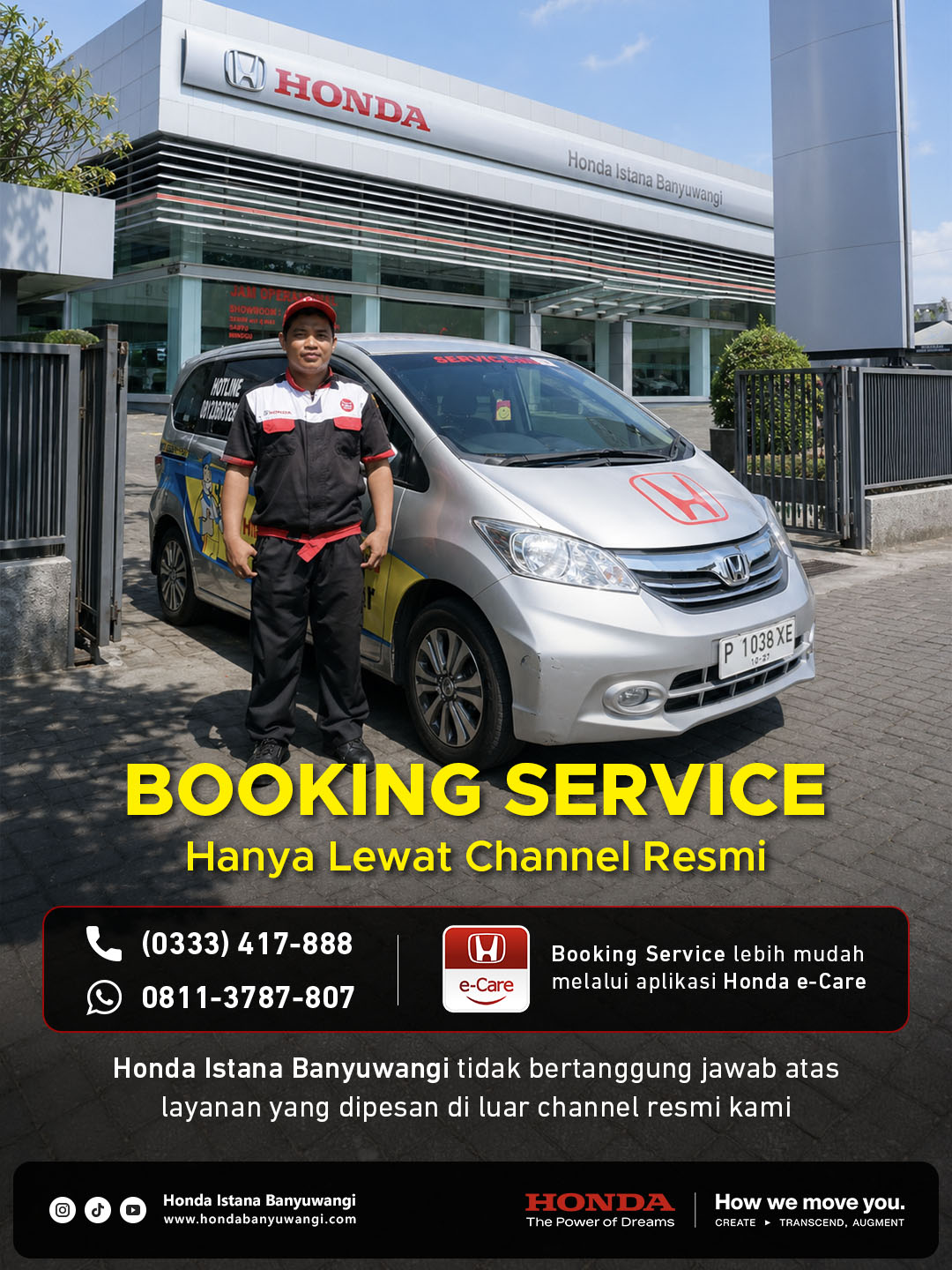 Mekanik dan Service Car Honda Istana Banyuwangi