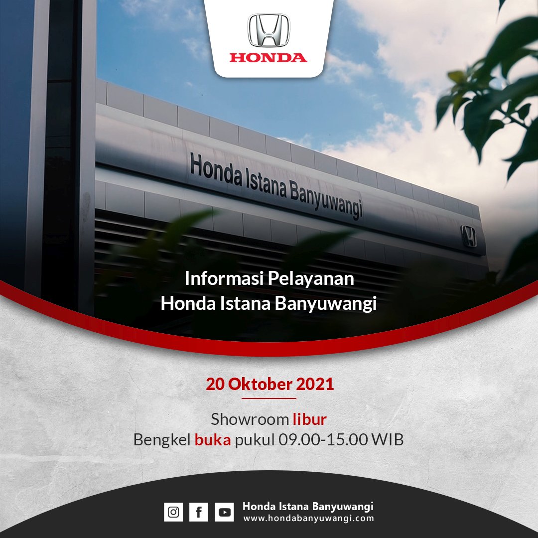 Informasi Pelayanan Honda Istana Banyuwangi