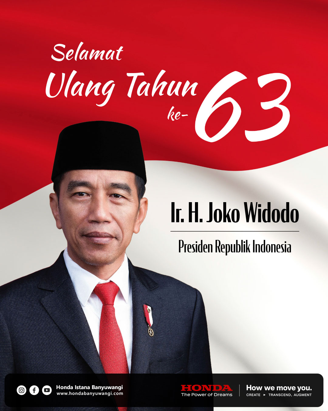 Selamat Ulang Tahun Presiden Jokowi