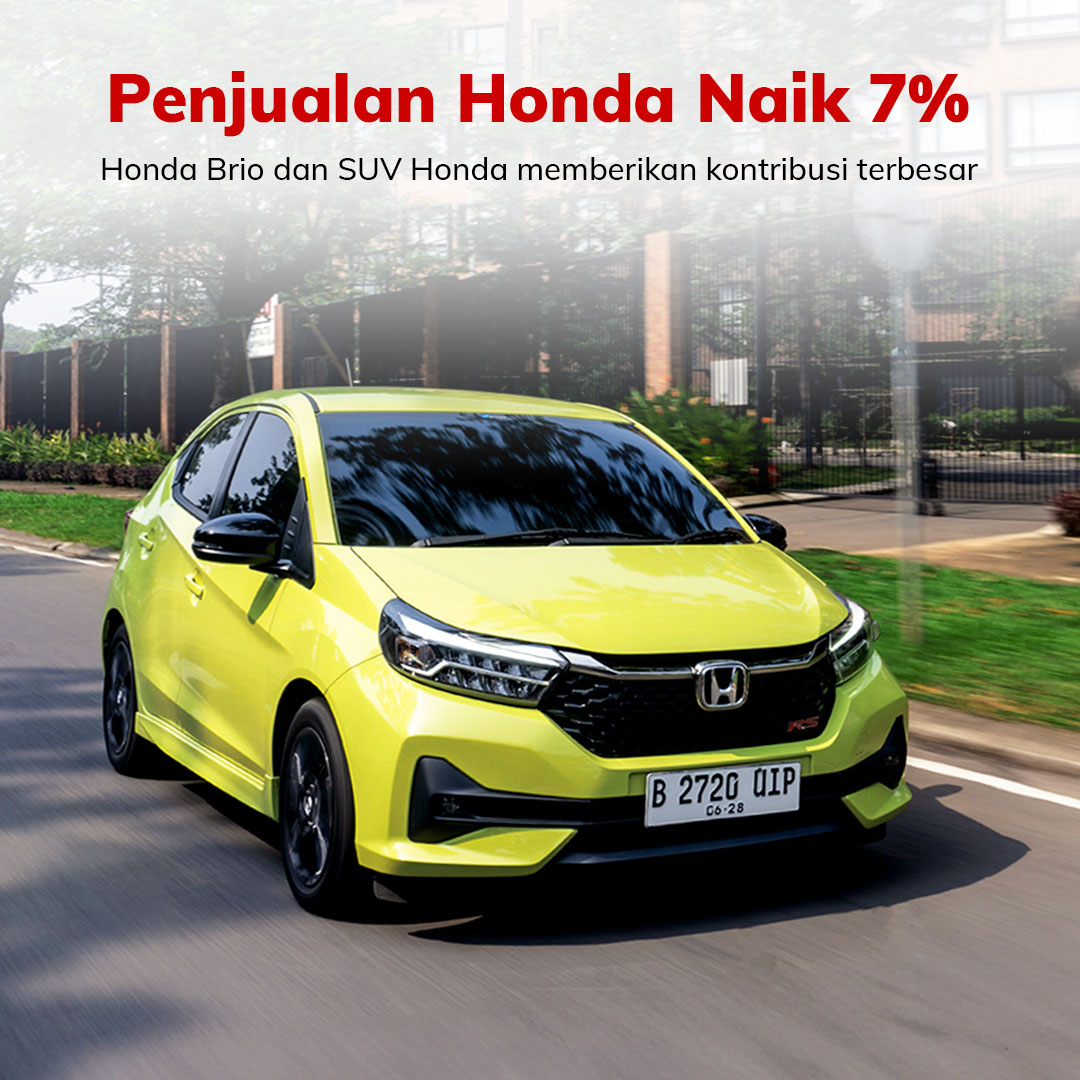 Penjualan Honda Meningkat