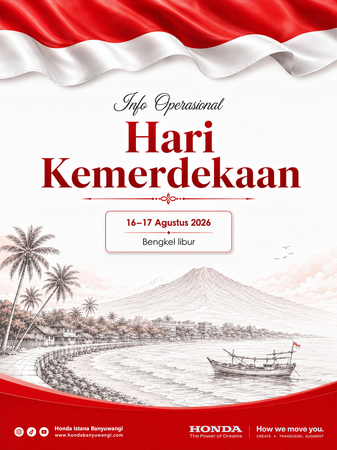 Info operasional Honda Istana Banyuwangi