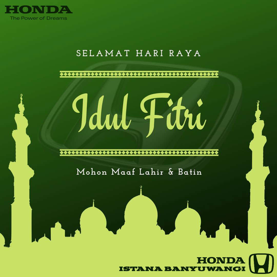 Selamat Hari Raya Idul Fitri