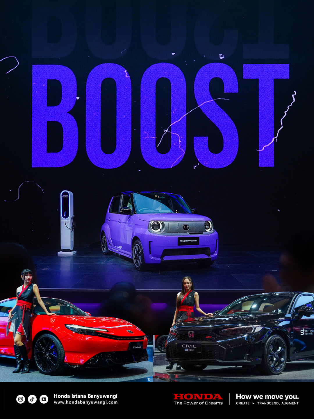 Honda menampilkan Honda Super-ONE di GIIAS 2026