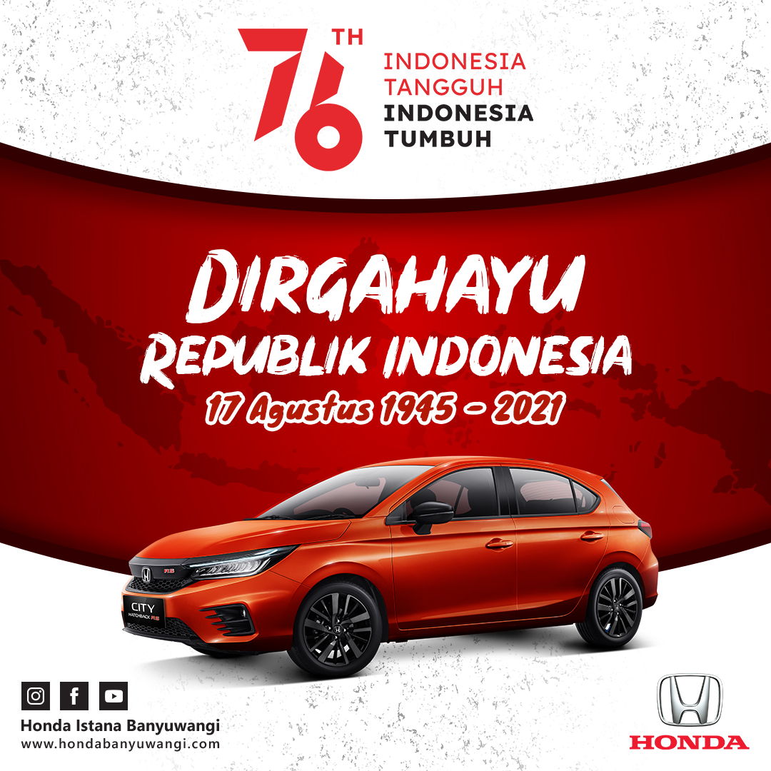Dirgahayu Republik Indonesia 17 Agustus 2021