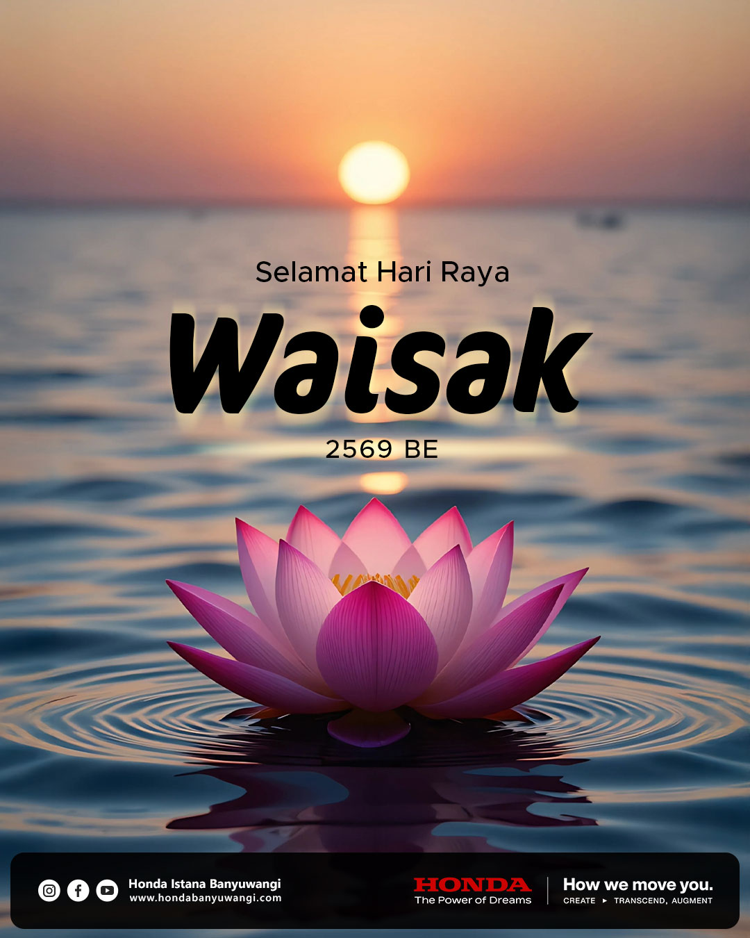 Selamat Hari Raya Waisak 2569 BE