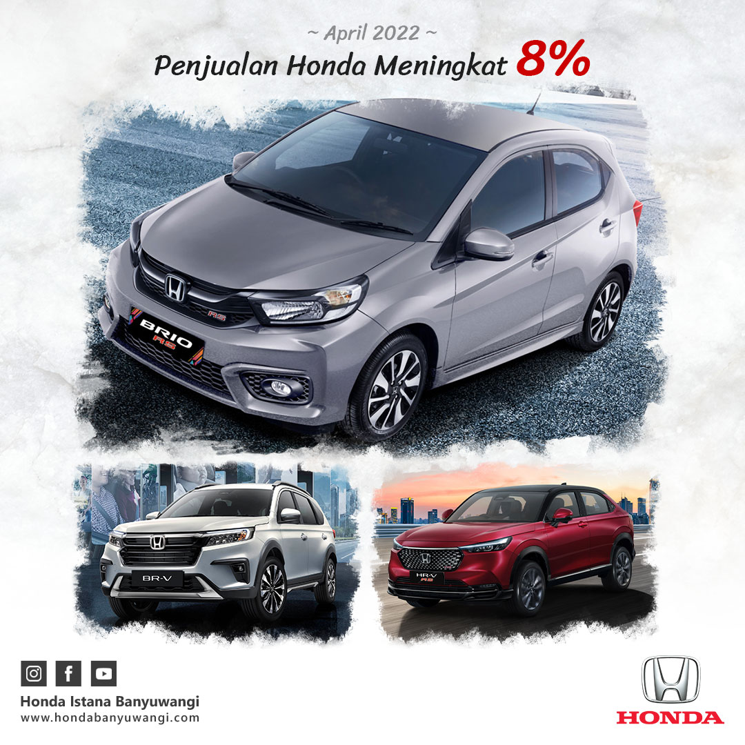 Penjualan Honda di Bulan April 2022 Kembali Meningkat