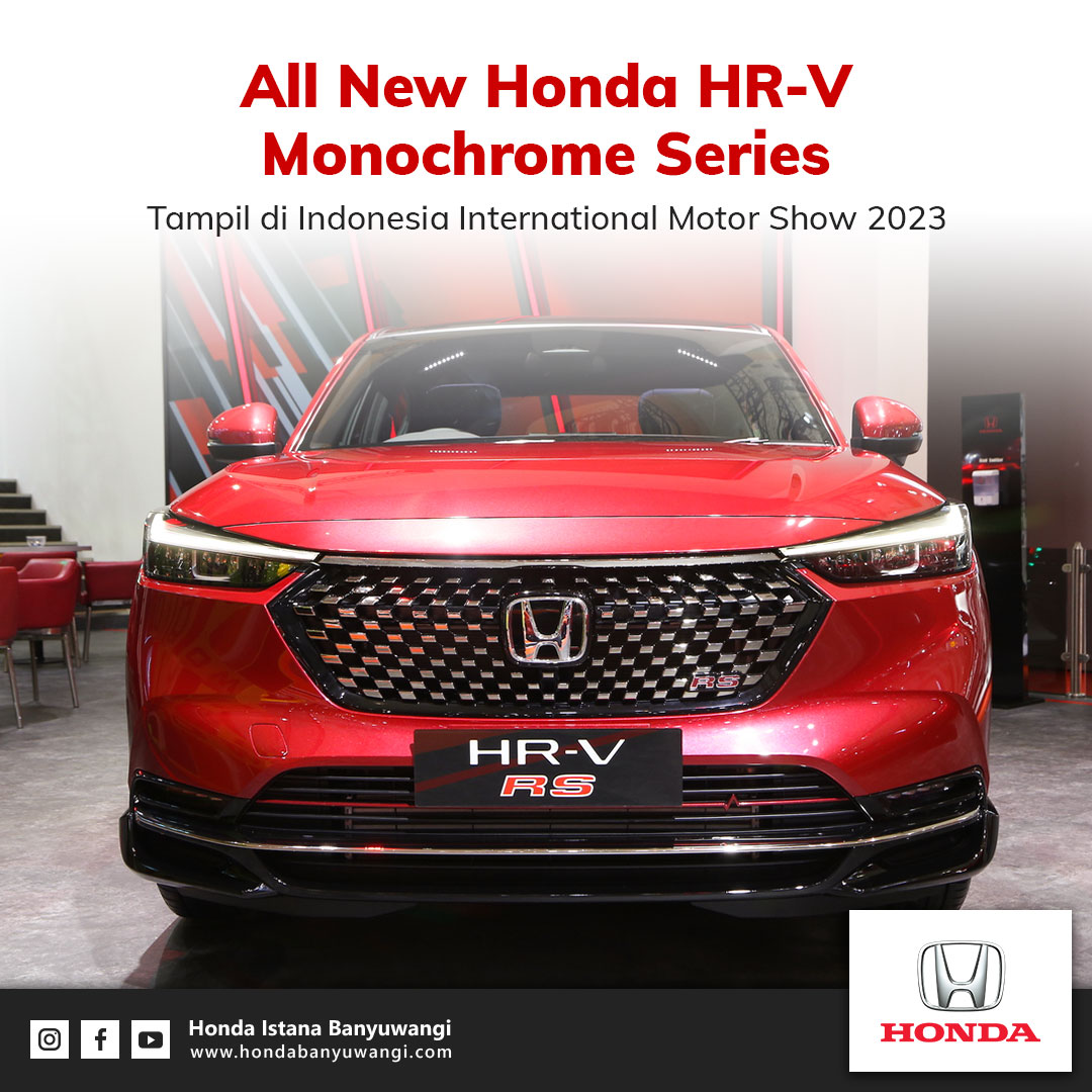 All New Honda HR-V Monochrome Series