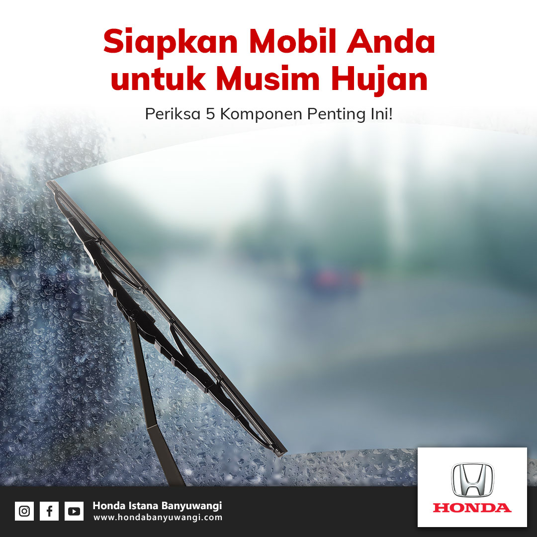 Tips Perawatan Mobil di Musim Hujan