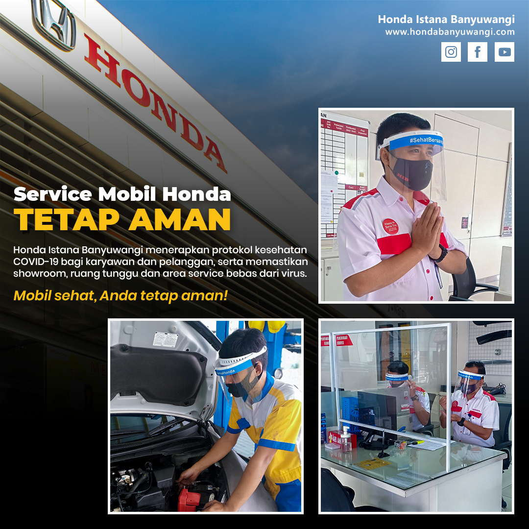 Service Mobil Honda Tetap Aman