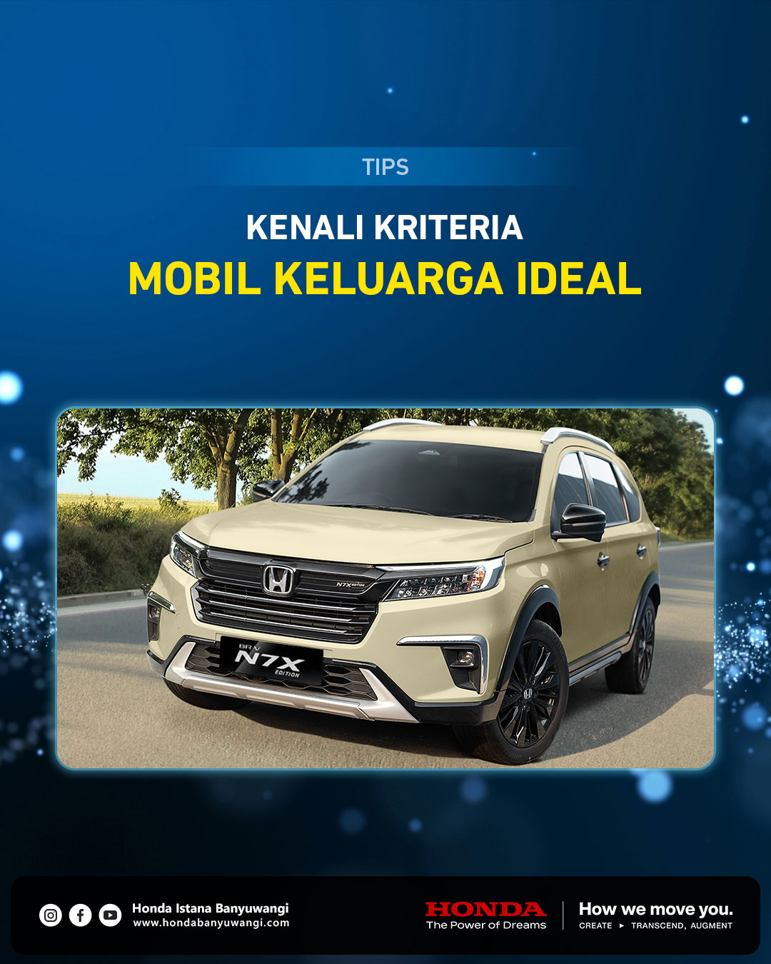 Kriteria Mobil Keluarga Ideal