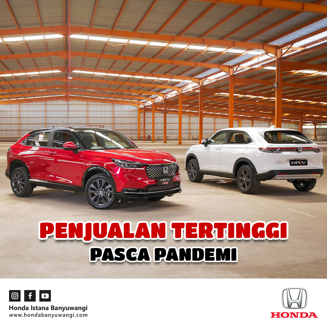 Honda Catat Penjualan Bulanan Tertinggi Pasca Pandemi