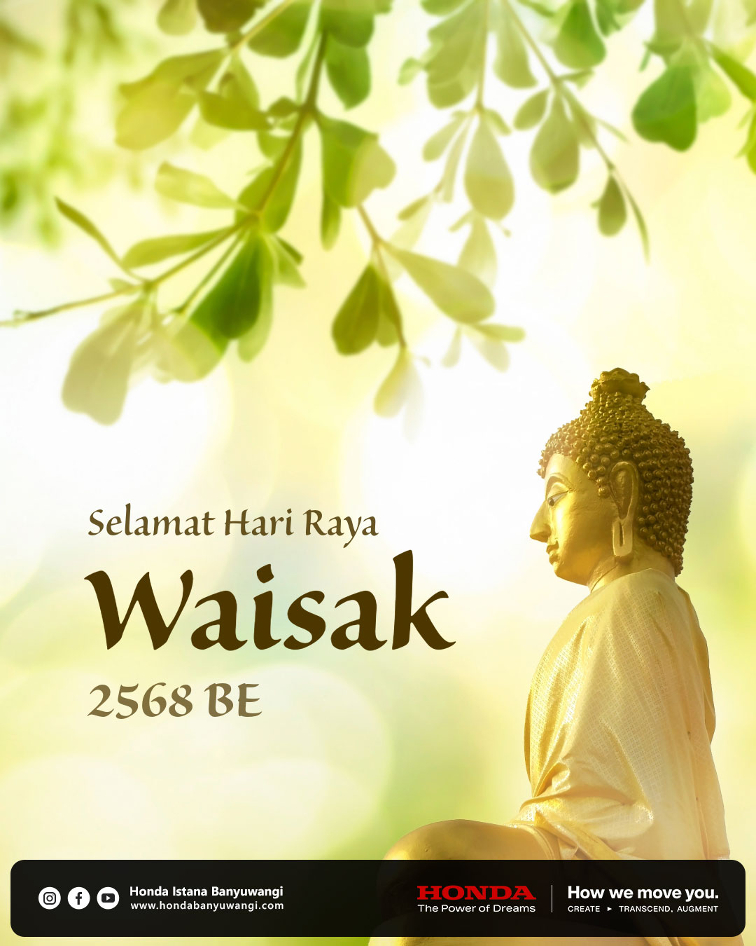 Selamat Hari Raya Waisak 2568 BE