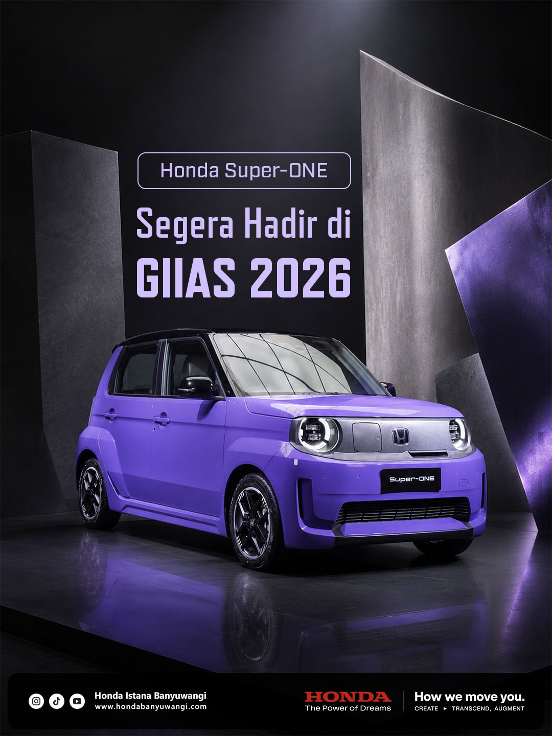 Honda Super-ONE segera hadir di GIIAS 2026