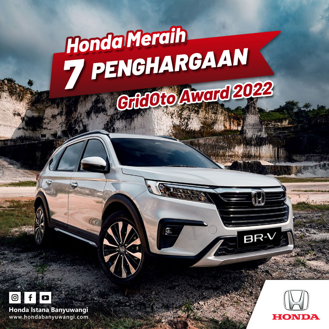 Honda Meraih 7 Penghargaan GridOto Award 2022