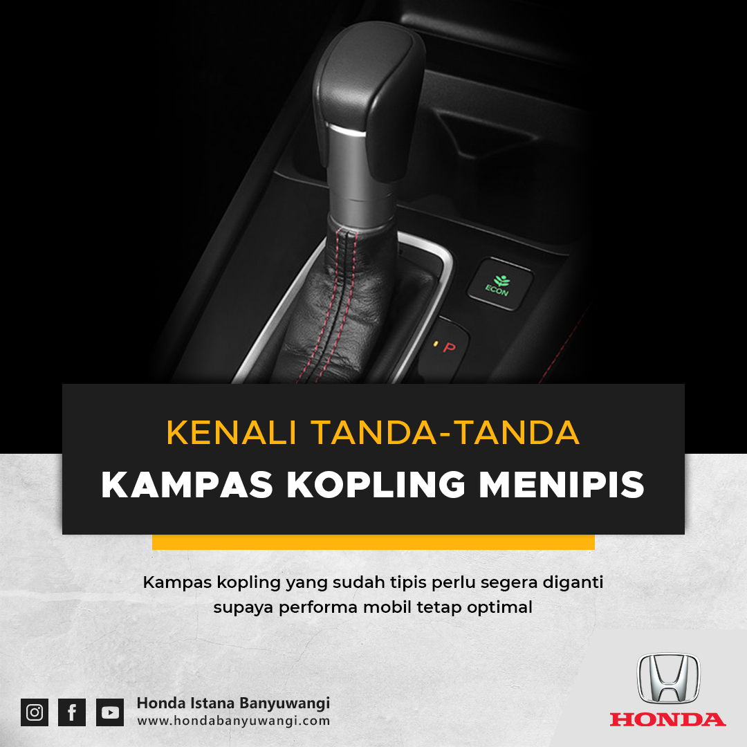 Kenali Tanda-Tanda Kampas Kopling Menipis