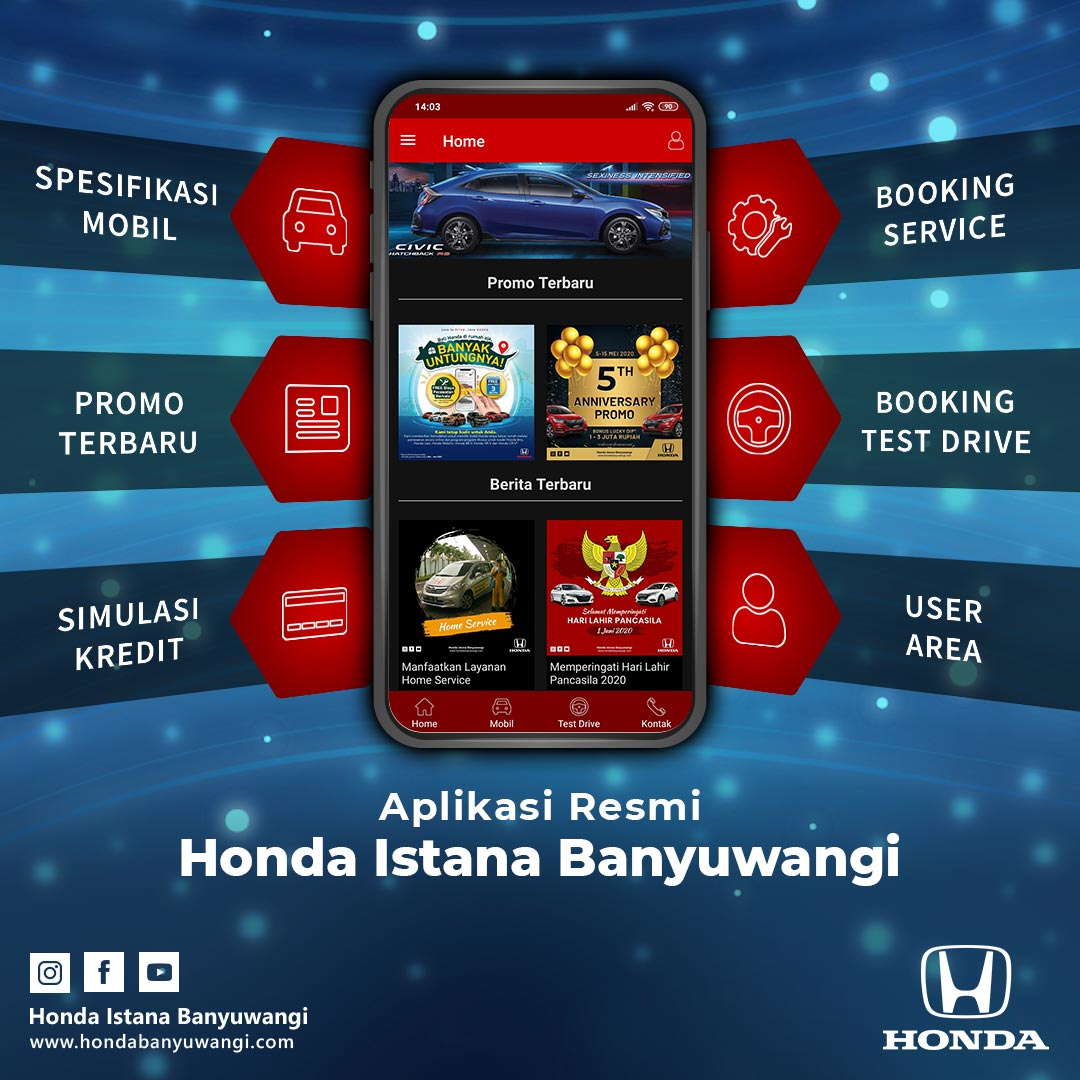 Aplikasi Honda Istana Banyuwangi