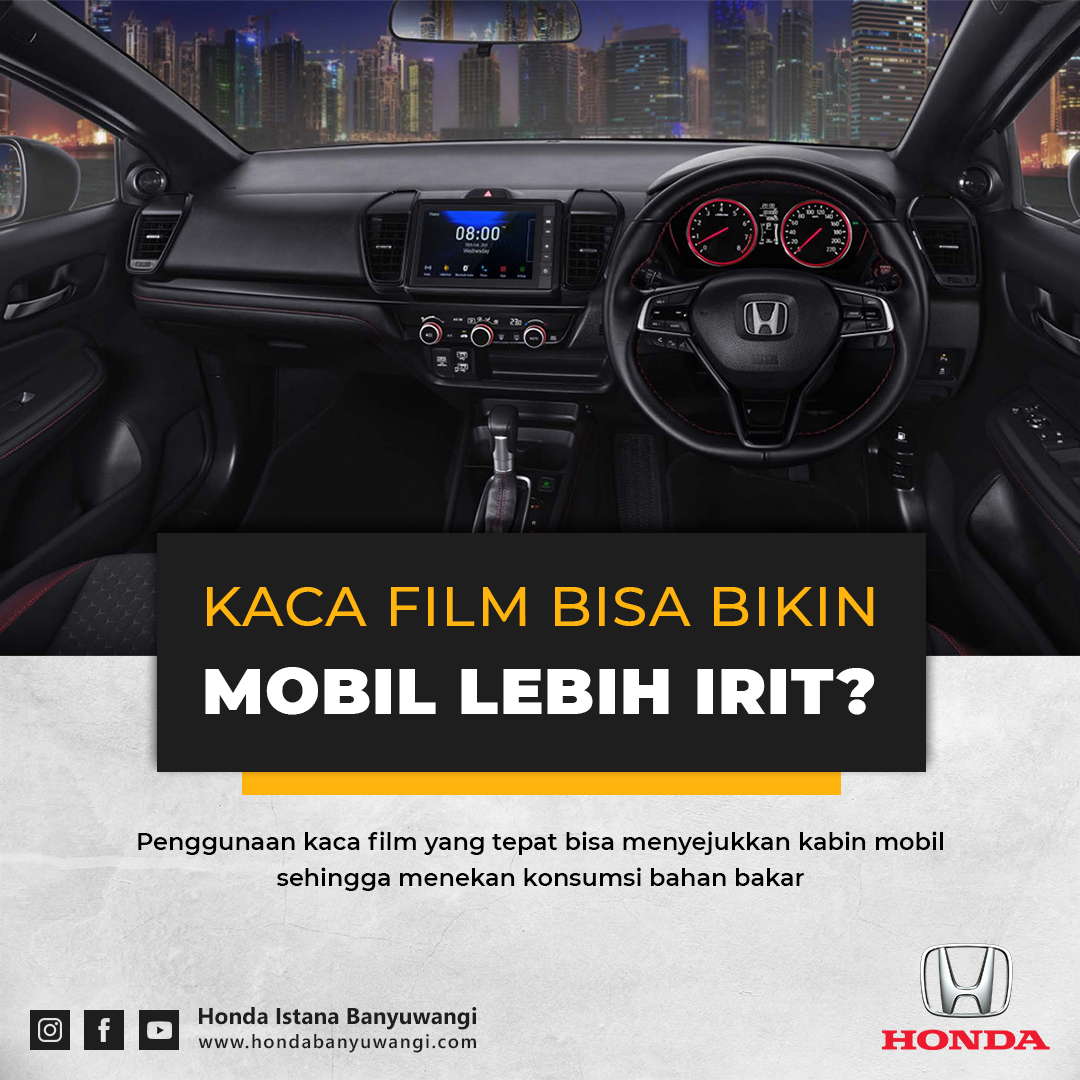 Kaca Film Bisa Bikin Mobil Lebih Irit