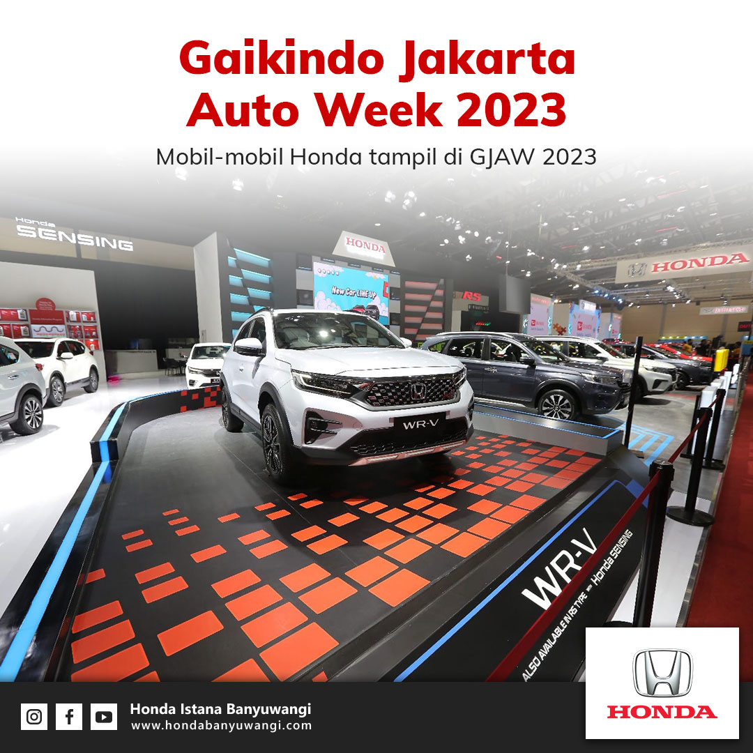 Honda Hadir di GJAW 2023