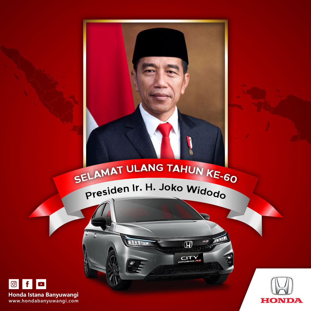 Selamat Ulang Tahun ke-60 Presiden Jokowi