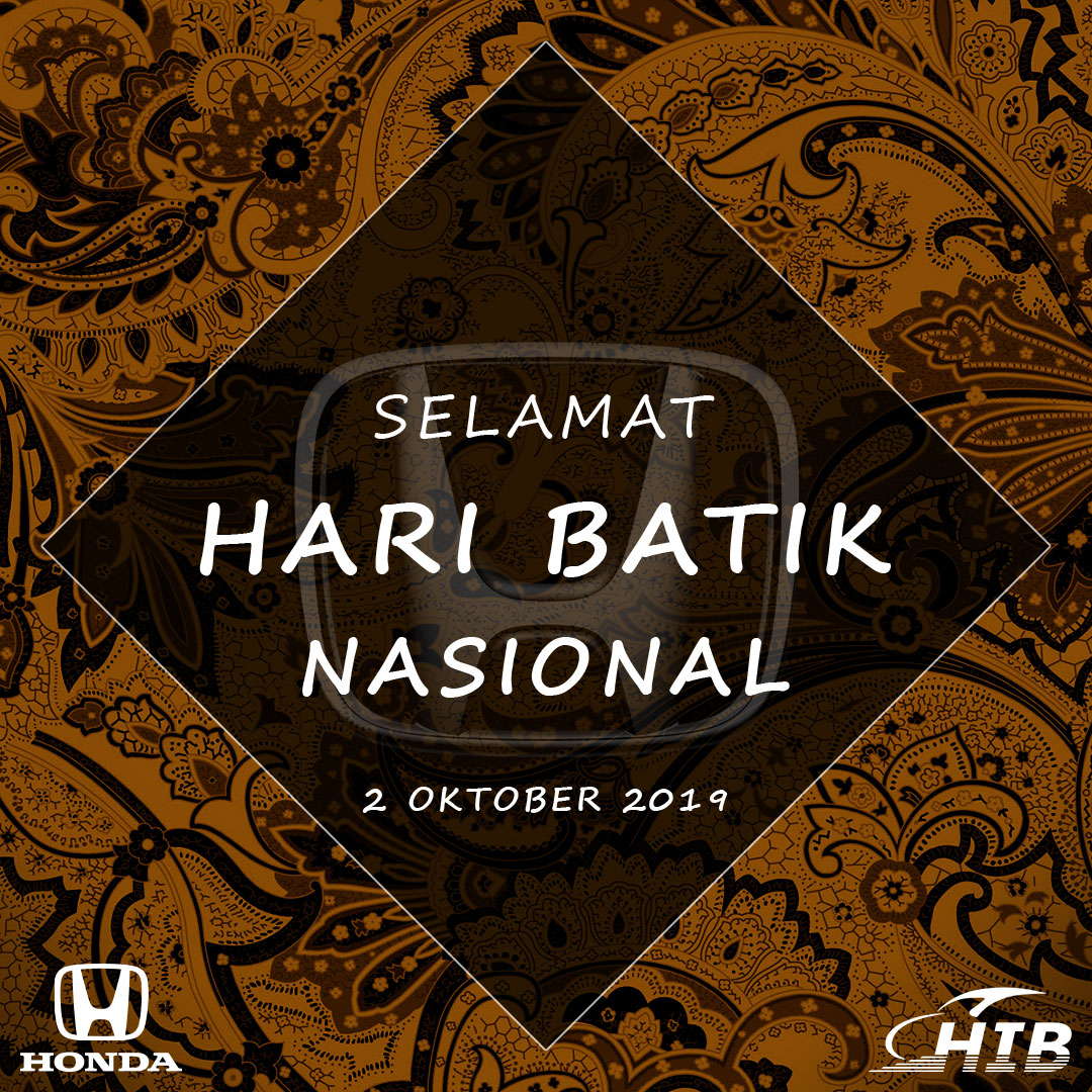 Selamat Hari Batik Nasional 2019