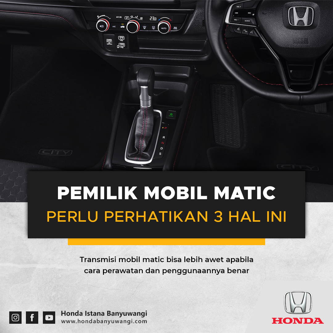 Perawatan Transmisi Mobil Matic