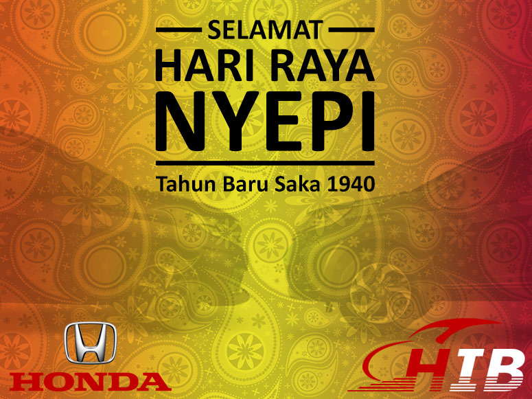 Selamat Hari Raya Nyepi 2018 - Honda Istana Banyuwangi