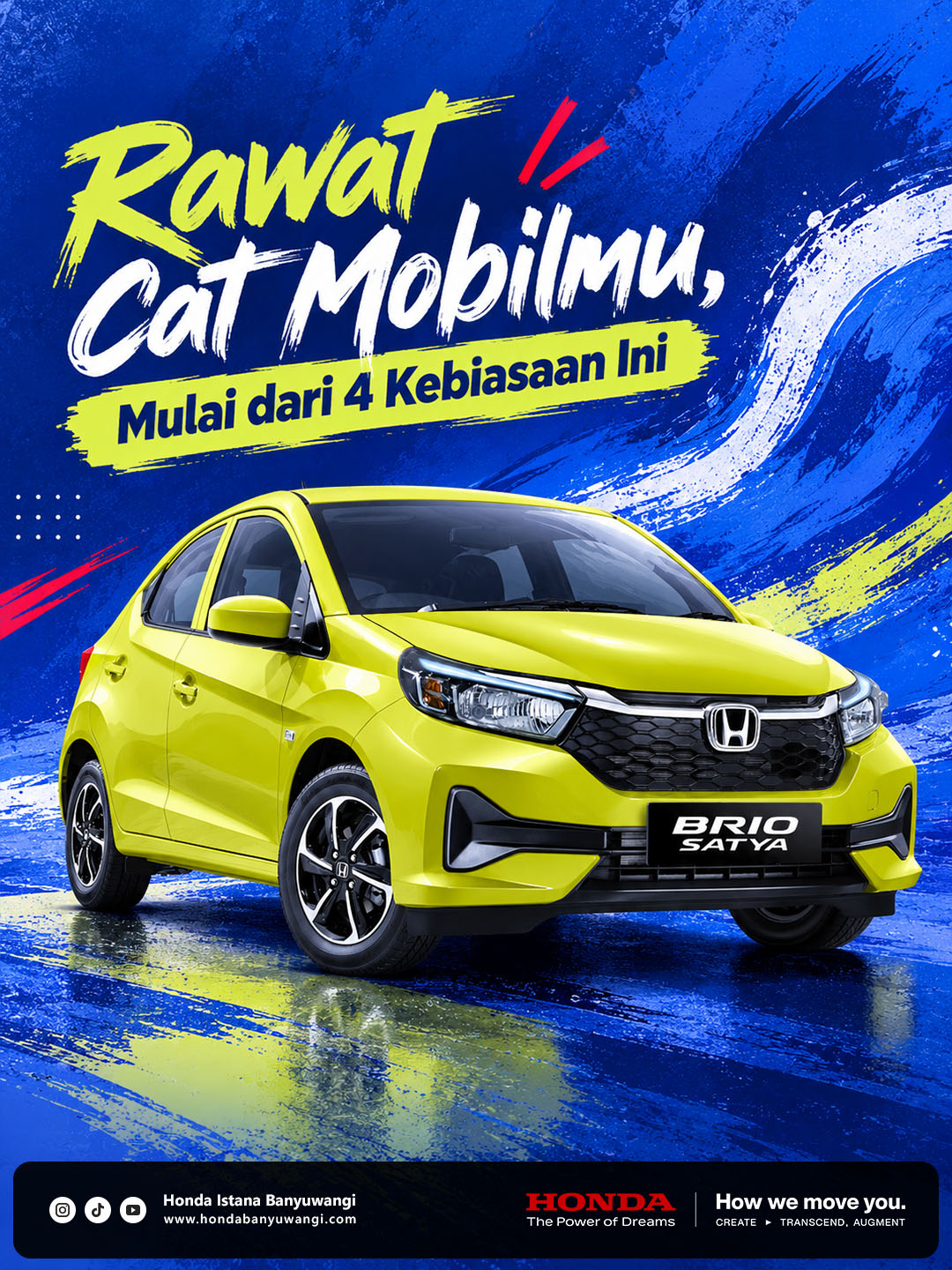 Tips perawatan cat mobil
