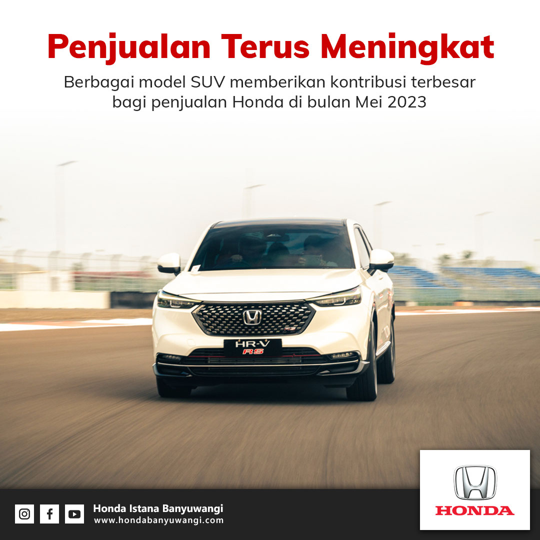 Penjualan Honda Bulan Mei 2023