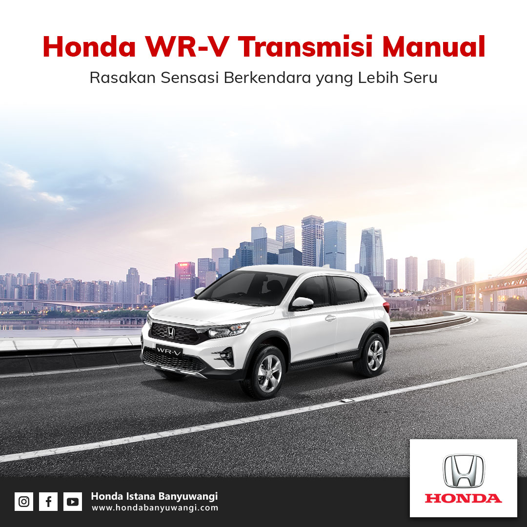 Honda WR-V Transmisi Manual
