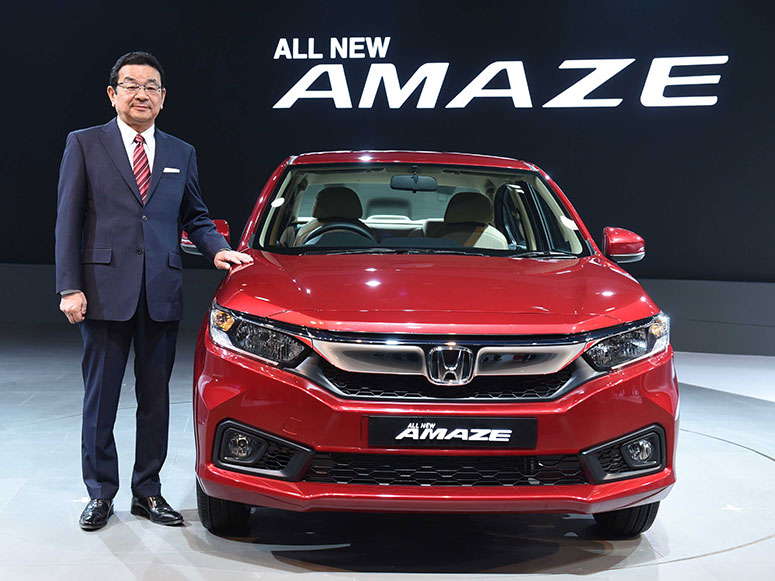 Honda Amaze diperkenalkan pada Auto Expo 2018