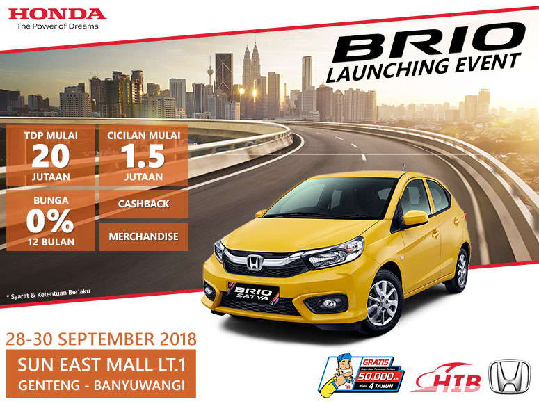 Launching Event All New Honda Brio