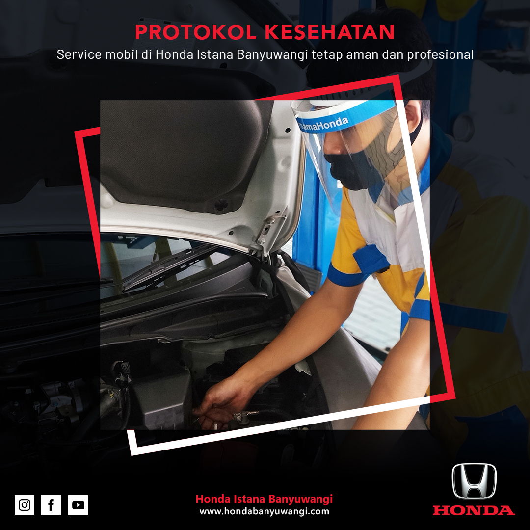 Protokol Kesehatan Bengkel Honda Istana Banyuwangi