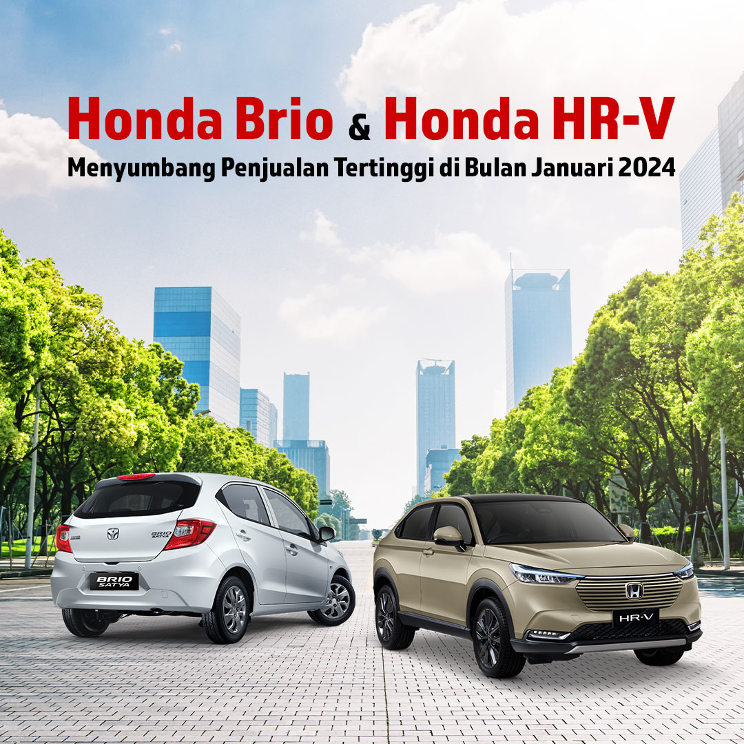 Penjualan Mobil Honda Bulan Januari 2024
