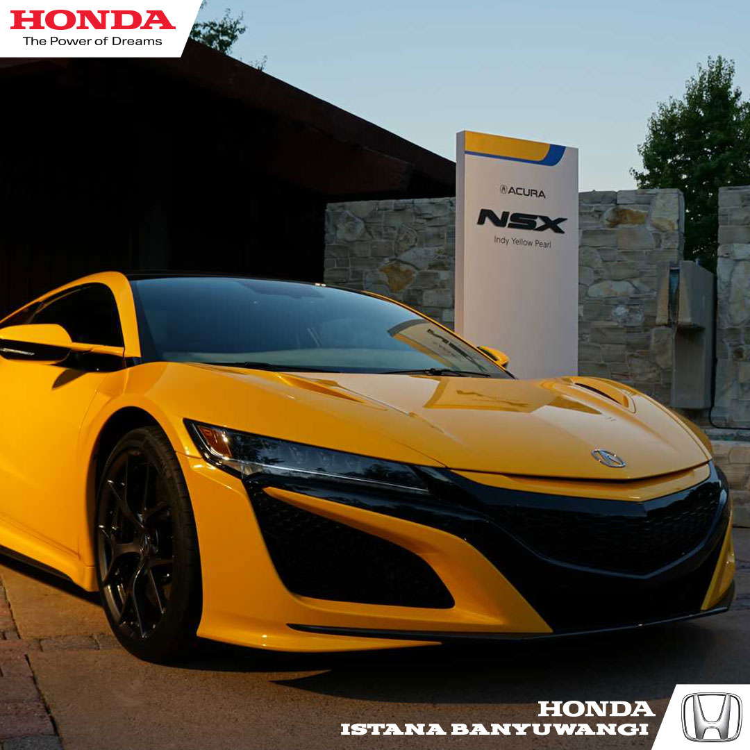 Honda NSX Indy Yellow Pearl