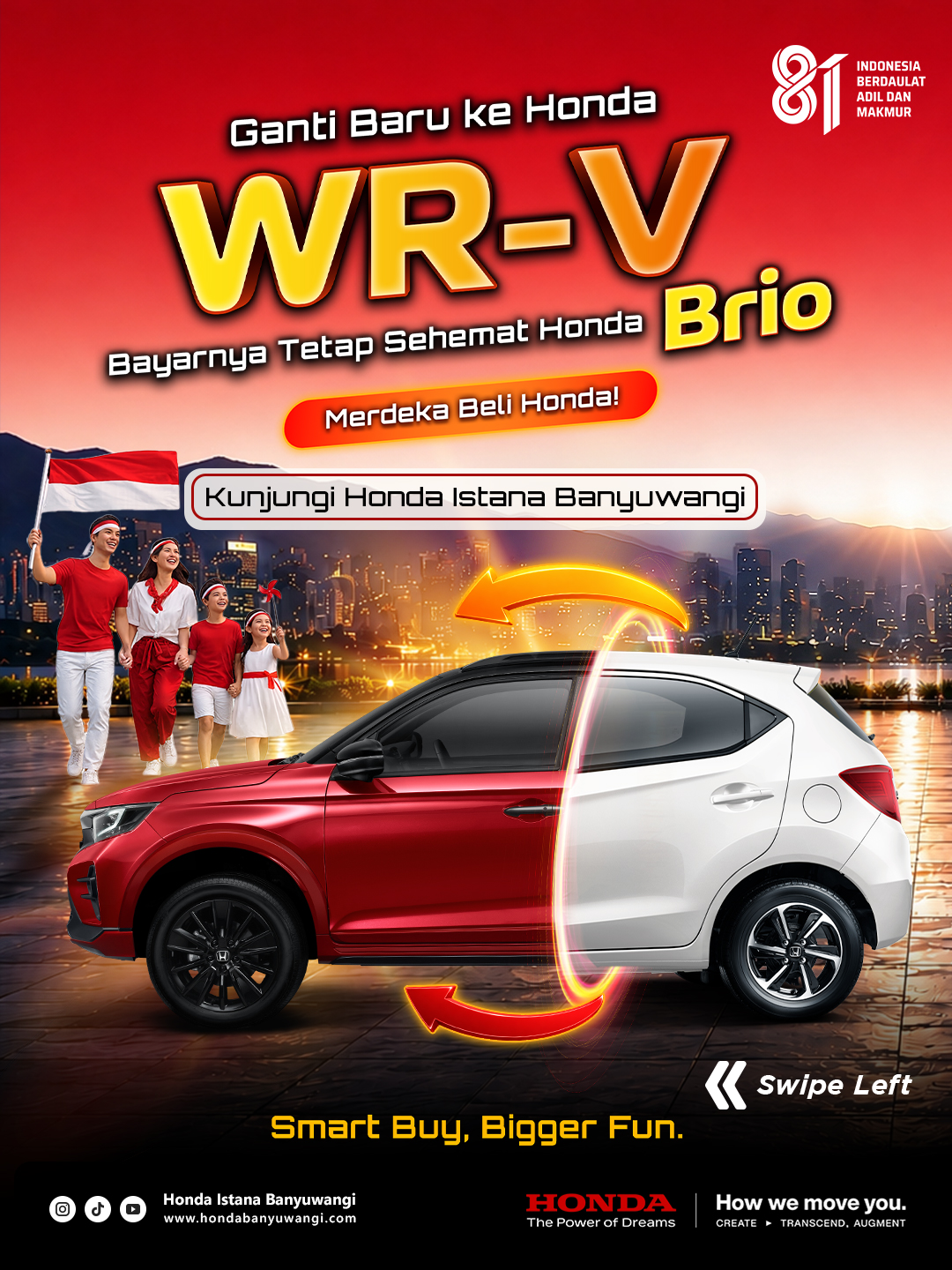 Ganti Baru ke Honda WR-V