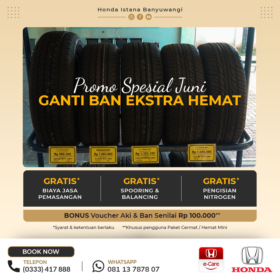 Ganti Ban Ekstra Hemat
