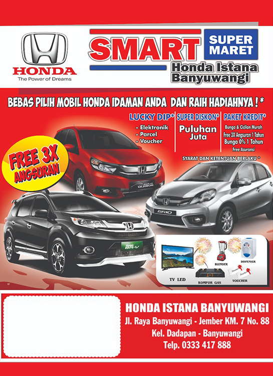 SMART Super Maret Honda Istana Banyuwangi