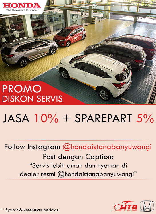 Diskon Servis - Potongan Jasa & Sparepart