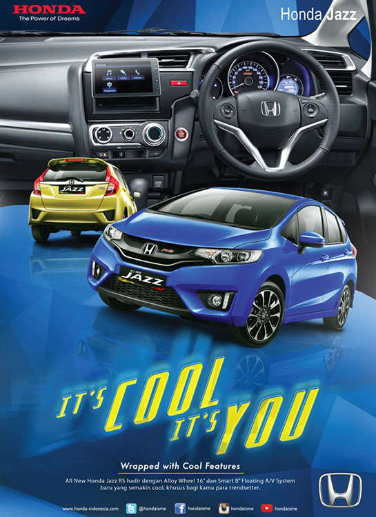 All New Honda Jazz, It's Cool It's You