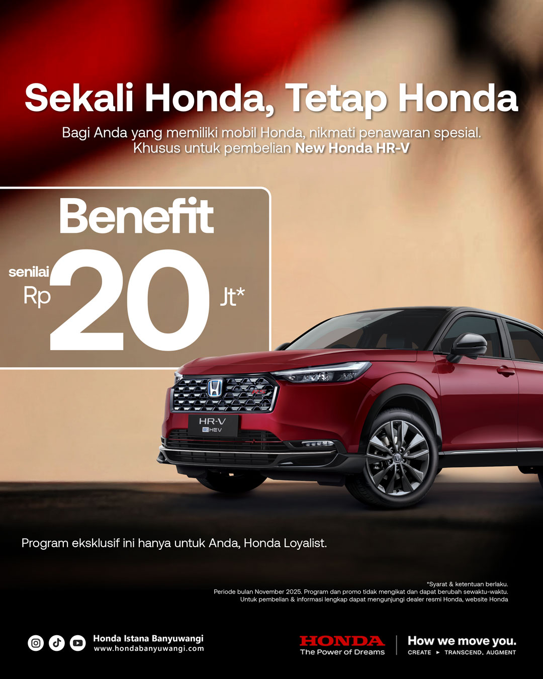 Sekali Honda Tetap Honda