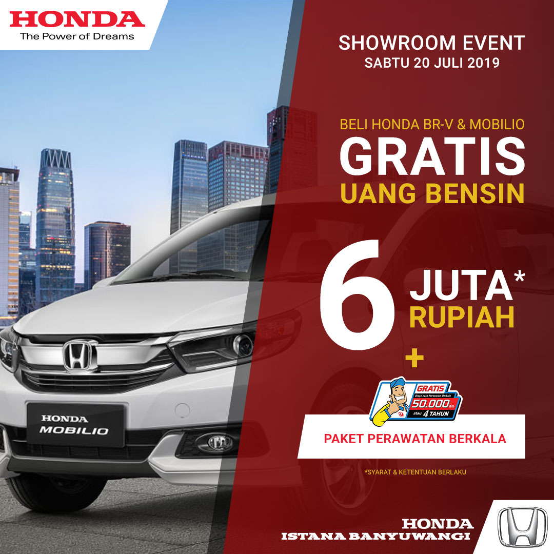 Beli Mobil Honda Banyak Hadiahnya