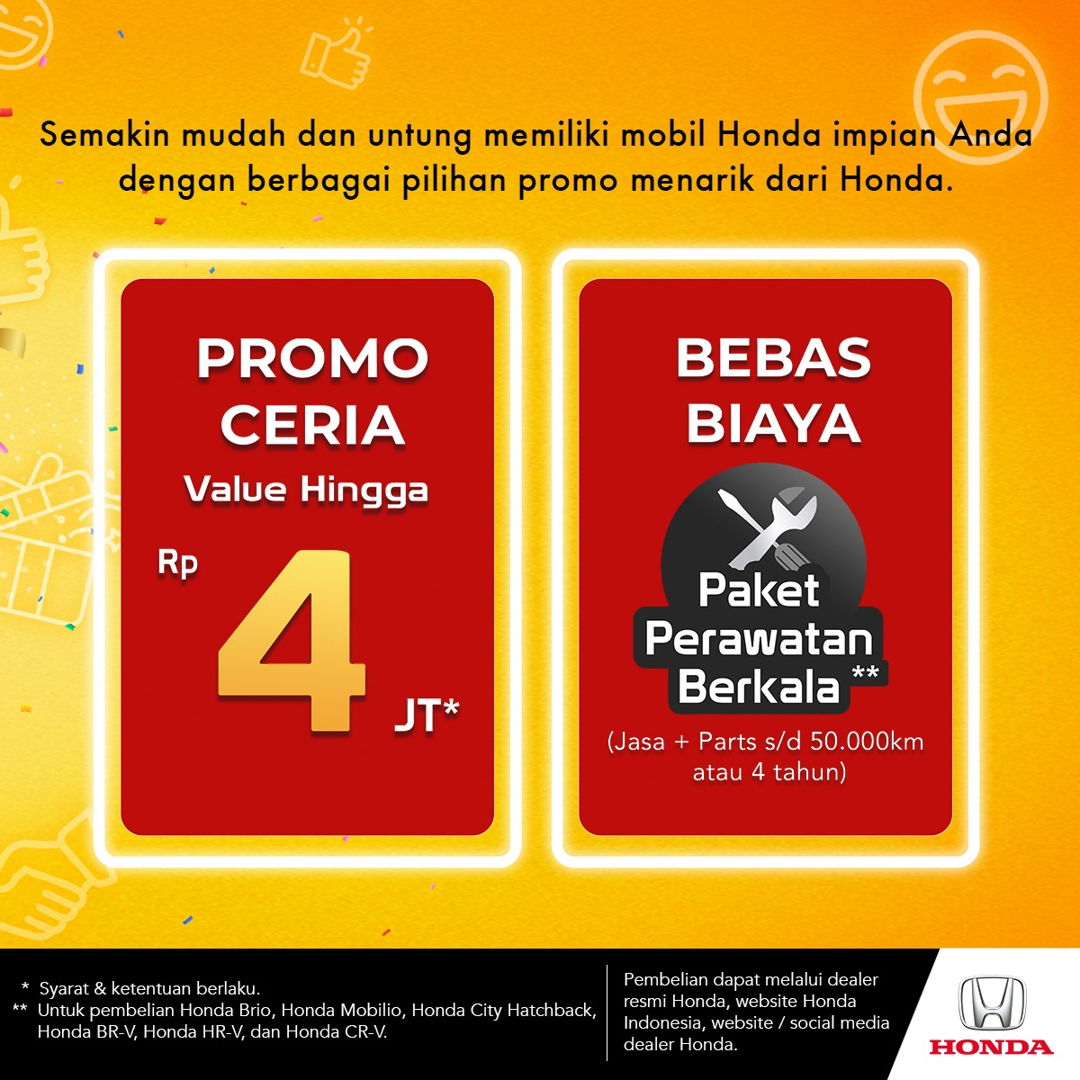 Beli Honda Pasti Untung