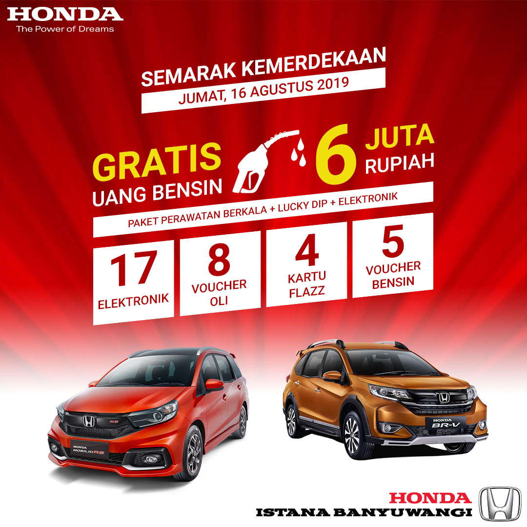 Semarak Kemerdekaan Honda Istana Banyuwangi