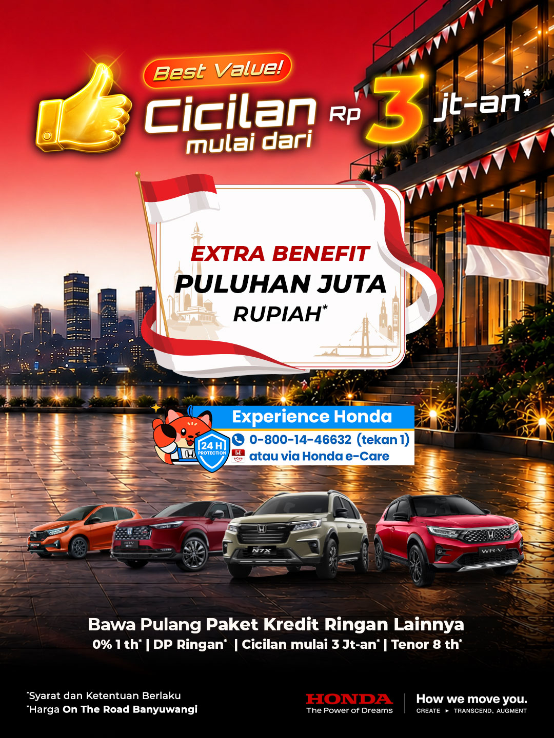 Ganti Baru ke Honda WR-V