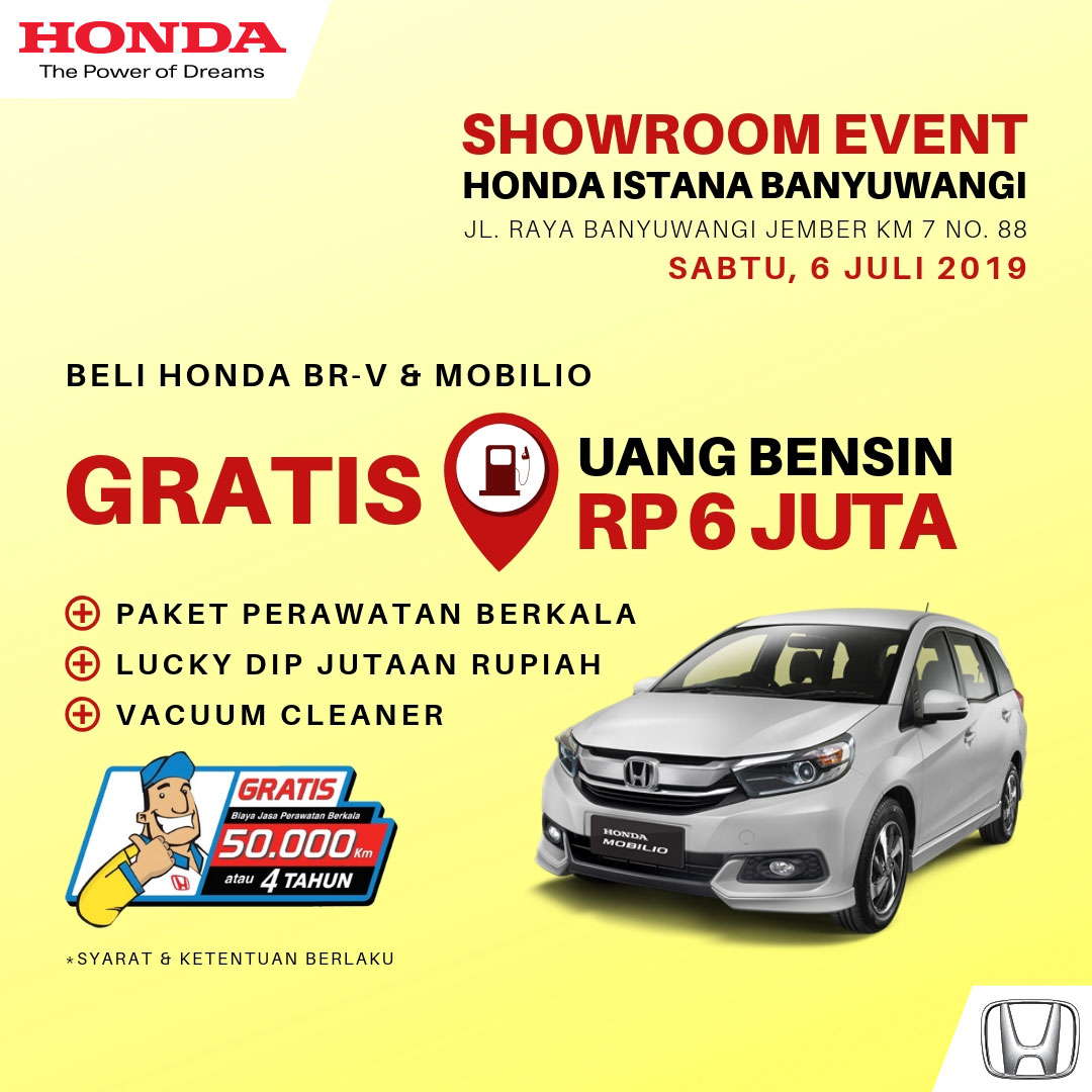 Showroom Event Honda Banyuwangi 4 Juli 2019