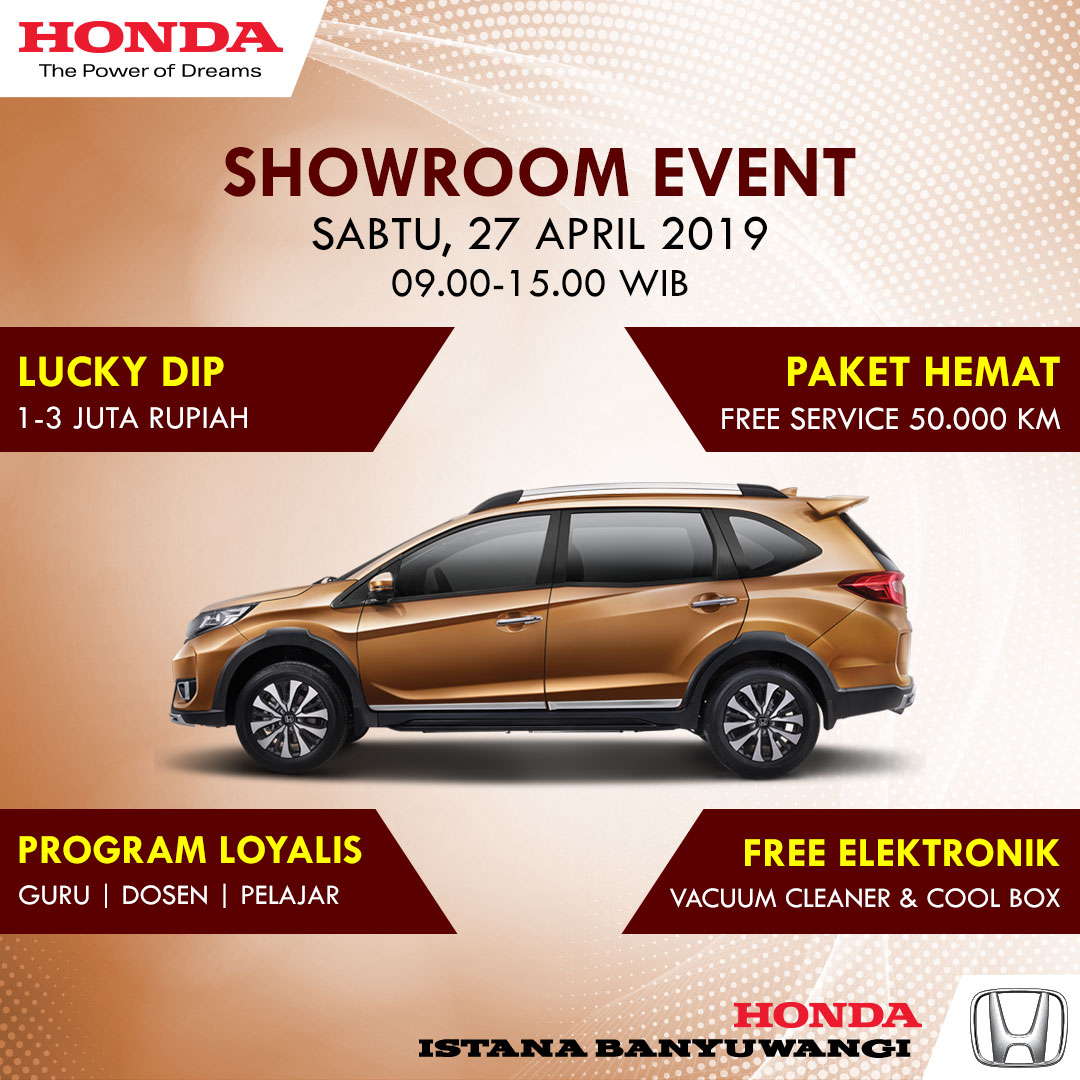 Showroom Event Honda Banyuwangi 27 April 2019