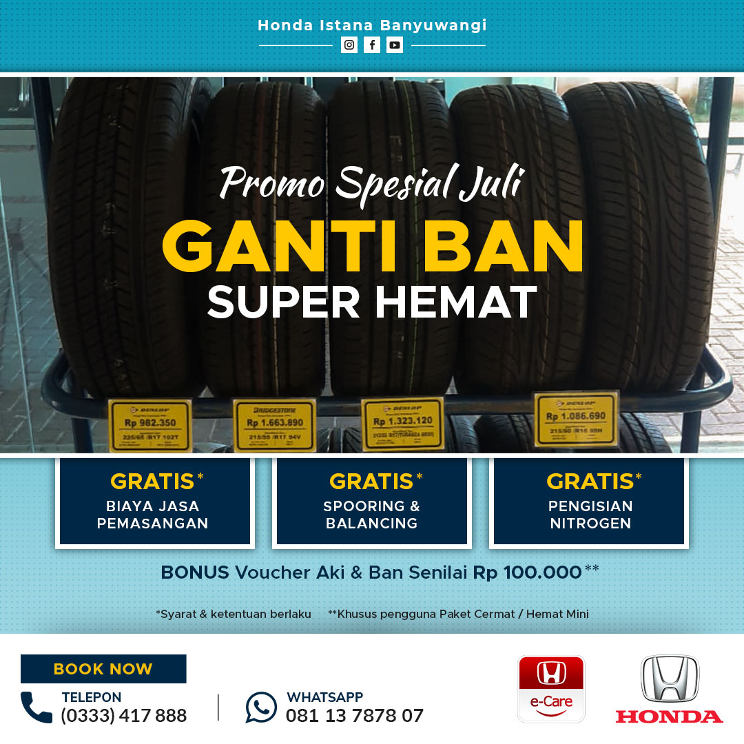 Ganti Ban Super Hemat