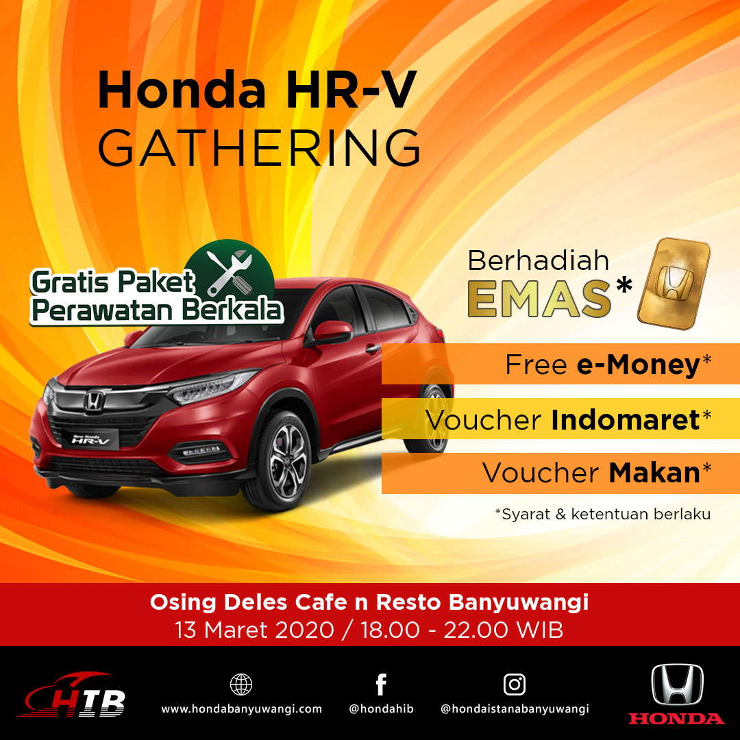 Honda HR-V Gathering 13 Maret 2020