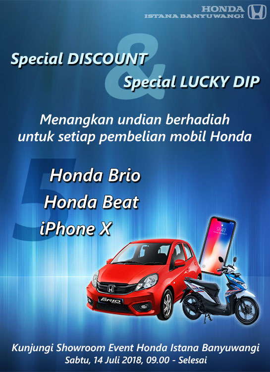 Promo Honda Istana Banyuwangi