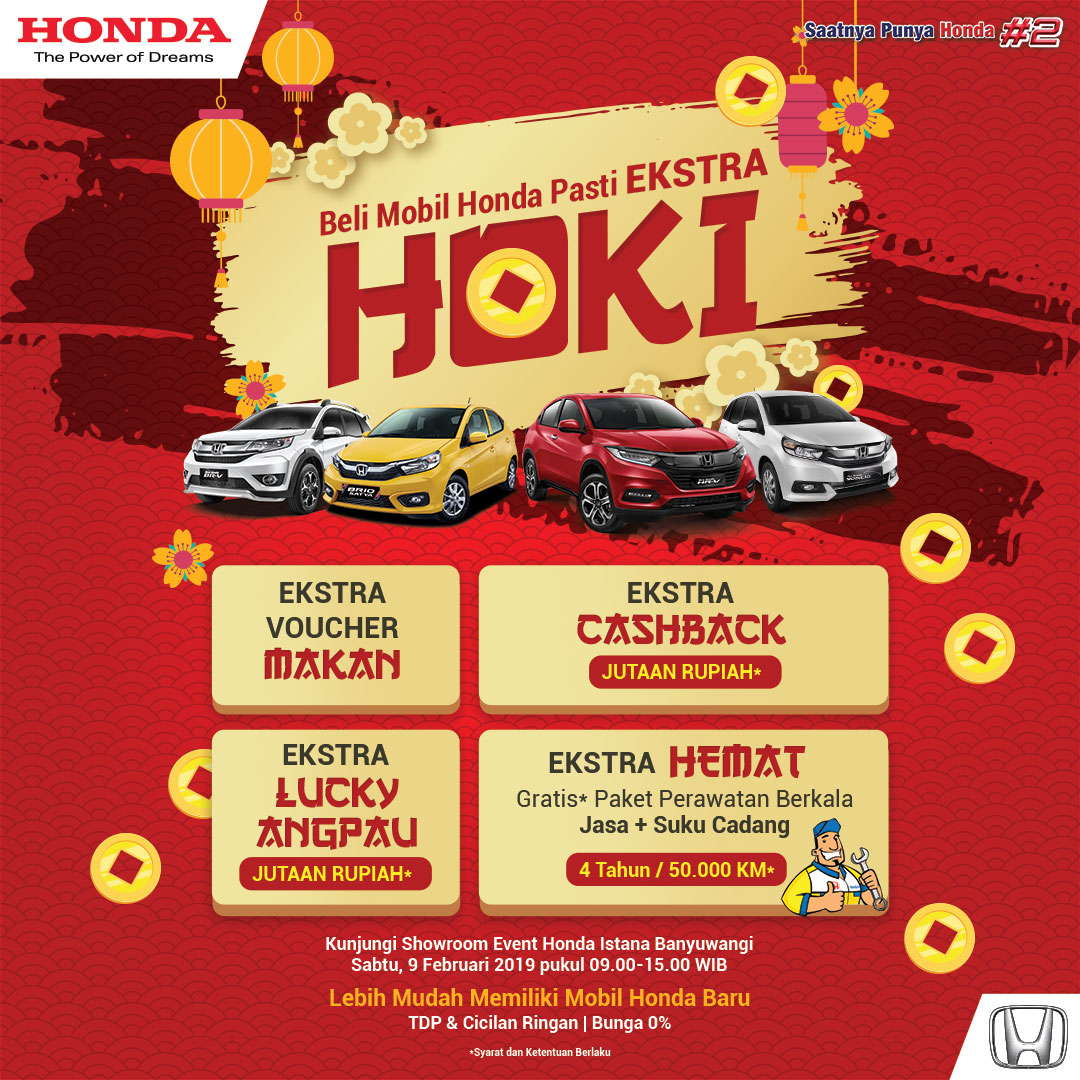 Showroom Event Honda Banyuwangi 9 Februari 2019